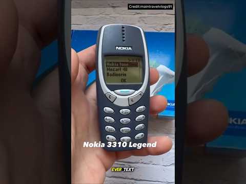 Телефон, который был у всех в 2000-х — Nokia 3310 🥹🙄 #шорты
