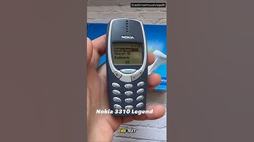 The Phone Everyone Had in the 2000s Nokia 3310 🥹🙄 #shorts
