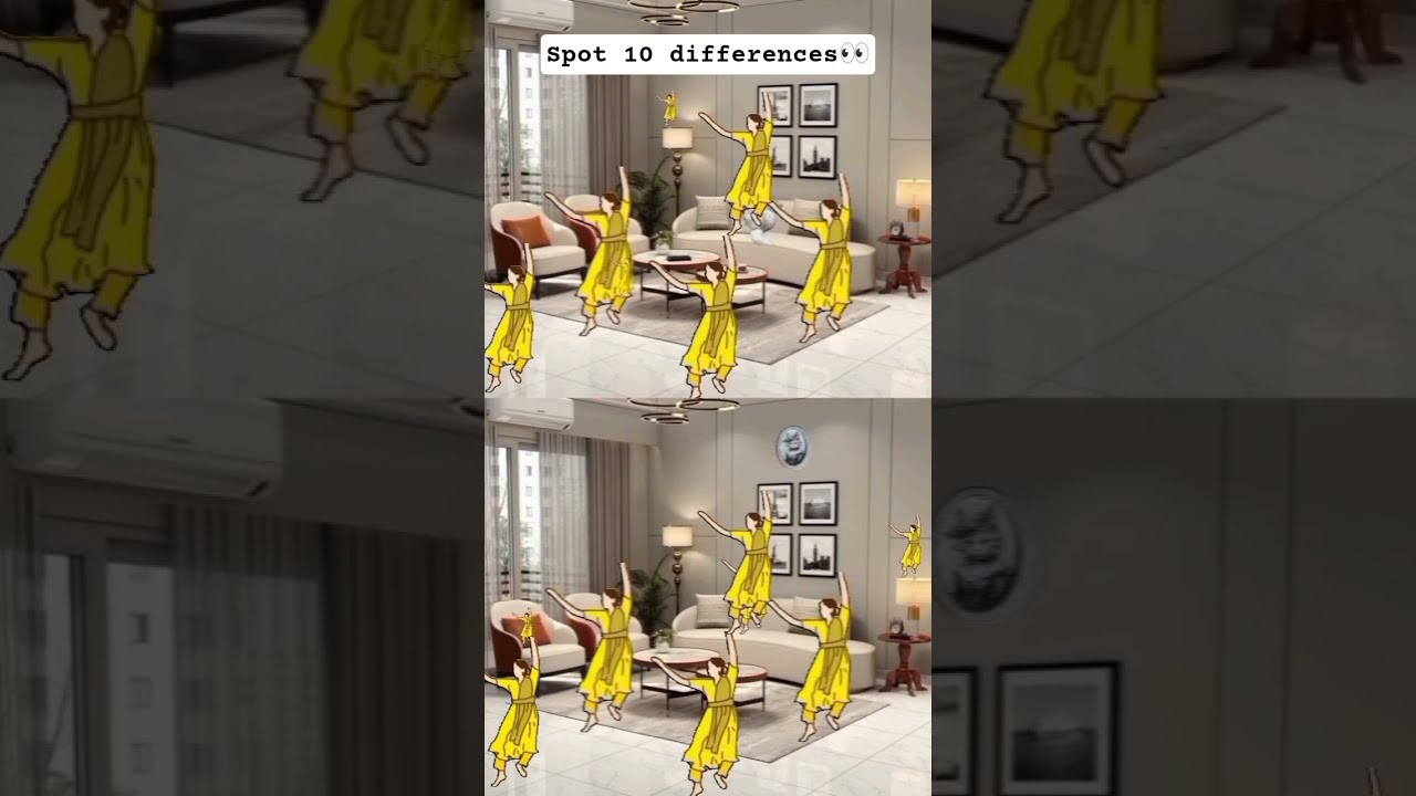 Spot The 10 Differences Challenge Only Genius Can Find Eyechallenge Shorts Shortsyoutube