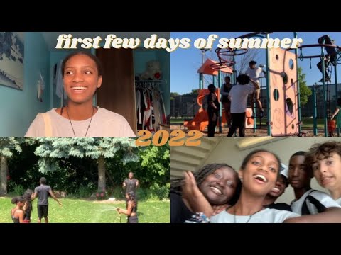 FIRST DAYS OF SUMMER 2022 | water fight, volunteering, friends + more