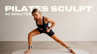 40 Min. Full Body Strength Workout | Pilates Sculpt | with Weights | Week 2