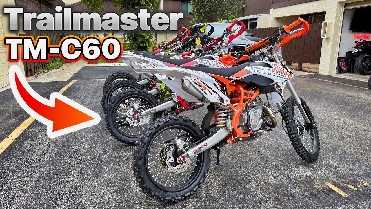 Bought 4 Cheap Chinese Dirt Bikes (2025) - Unboxed, Assembled, Tested - TrailMaster TM-C60