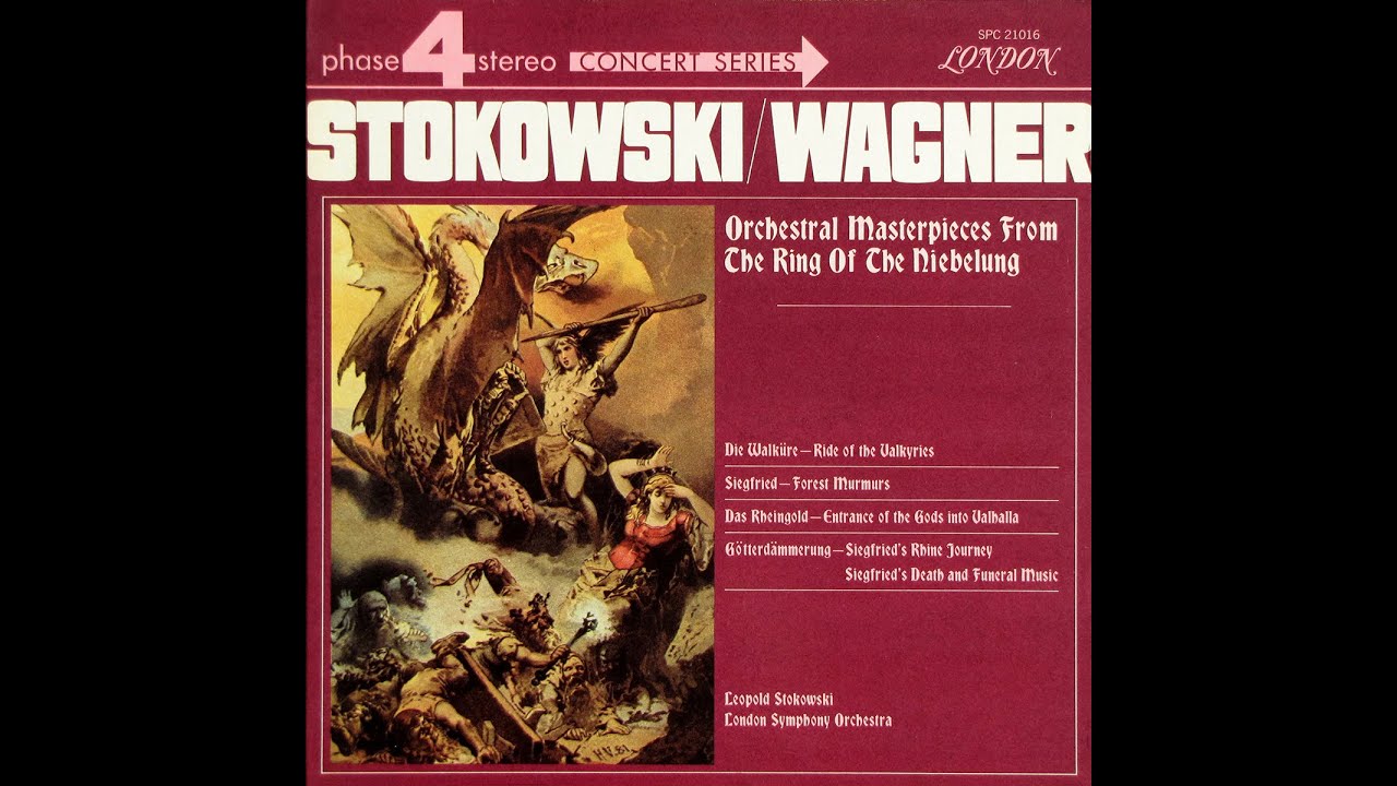 米LP Stokowski Wagner: Orchestral Masterpieces From The Ring Of The Niebelung SPC21016 LONDON /00400 Wagner, Leopold Stokowski, London Symphony Orchestra - Wagner