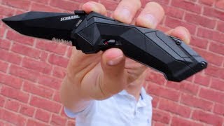 NEW! SCHA3BS Schrade Spring Assisted Opening Pocket Knife - Best Assisted Opening Pocket Knife