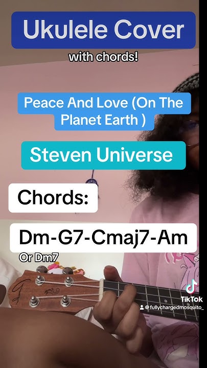 Peace And Love On The Planet Earth Uke Peace And Love(On The Planet Earth) Ukulele Tutorial for Beginners #