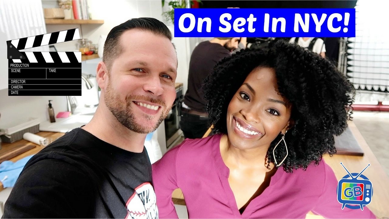 vlogs in spanish ON SET IN NYC!