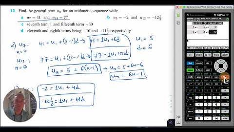 Arithmetic Sequences Systems with GDC