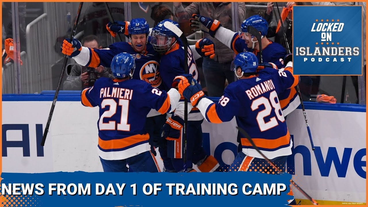 The New York Islanders Are Back On the Ice and We Have the Latest from Day  1 of Training Camp 