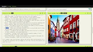 Demo Language Playground Generative AI Application using AWS PartyRock