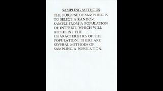 Online Sampling Methods #samplingtechniques  #sample  #statistics @eliteacollection
