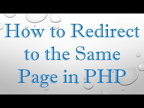 How to Redirect
