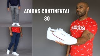 How To Wear The Adidas Continental 80 - YouTube