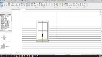Revit 2020, Placing Windows