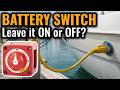 Battery Switch On or Off When I Leave My Boat at the Dock? PYS Tech Talk