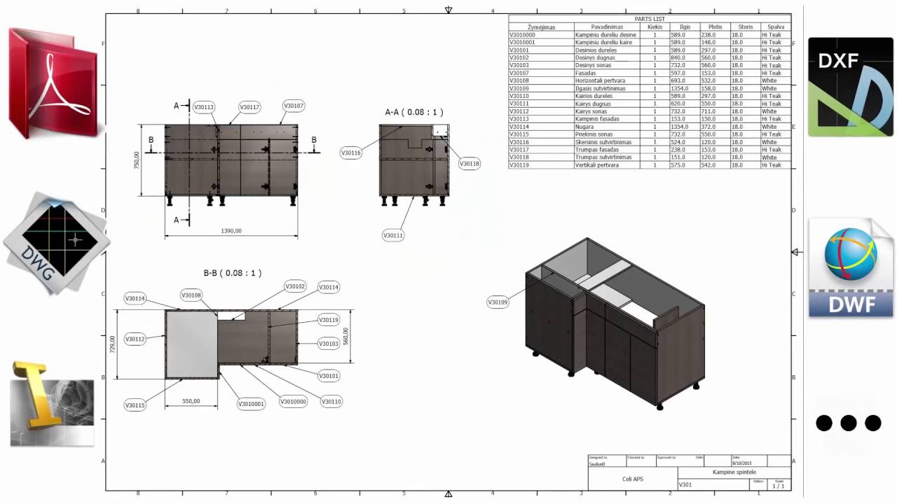 Demonstra o R pida do Woodwork for Inventor - YouTube