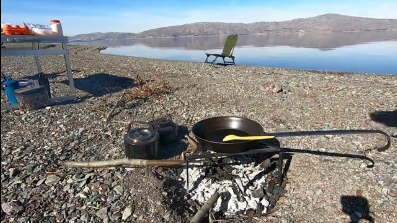 Hazar Gölü Kamp Alanı, Hazar Gölünde Sazan Avı, Karda Yüzmek, Turkey Nature