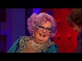 Dame Edna on the Jonathan Ross show, 2008