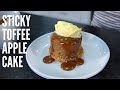 The cutest mini personal dessert sticky toffee apple cake