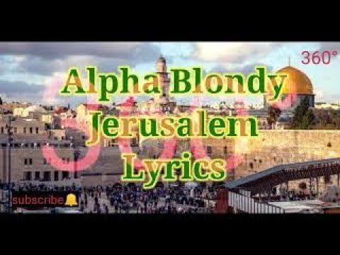 Alpha Blondy - Jerusalem Lyrics