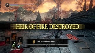 How To Beat: Dragonslayer Armour! Easy Strat! Dark Souls III