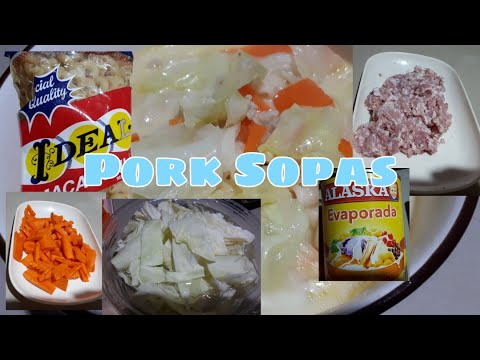 Video: Paano Gumawa Ng Sopas Ng Baboy At Pipino