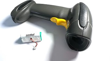 Symbol barcode scanner battery replacement