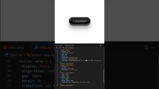 Black Neumorphism Button | HTML and CSS | #shorts #shortsvideo #html #css #trending
