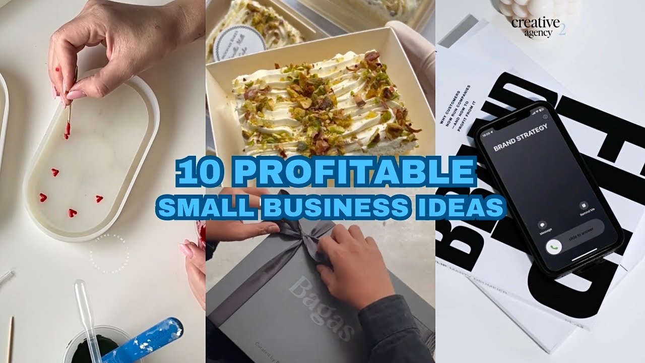 10 Profitable Small Business Ideas to Start in 2025 - YouTube