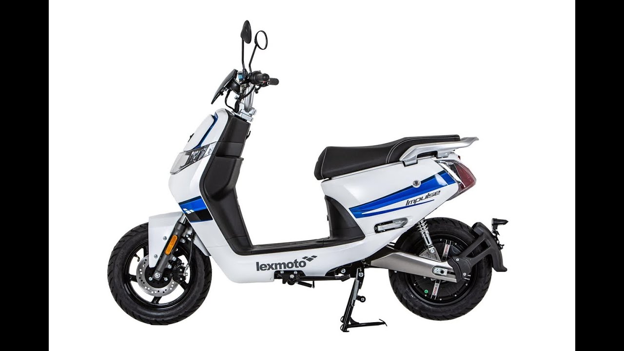 Lexmoto Impulse (Cineco ES3) 1.5kw Electric Moped Static Review inc.  De-restriction : Green-Mopeds - YouTube