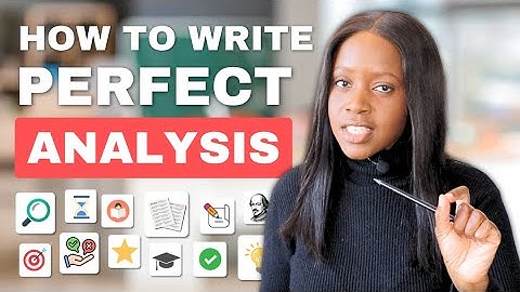 How to *Actually* ANALYSE Any Extract In Your GCSE English Literature Essay!