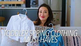 Spring Clothing Must-Haves For Toddlers! | Susan Yara