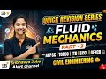 PART-3 | FLUID MECHANICS | QUICK REVISION SERIES | Civil Engg | APPSC/TGPSC/TTD/GENCO | AEE/AE/ATO