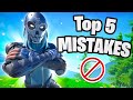 5 HUGE mistakes when Switching to Keyboard and Mouse - Fortnite Tips & Tricks