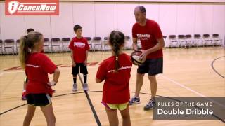 Basketball Rules - Double Dribble- Coaching Youth Basketball
