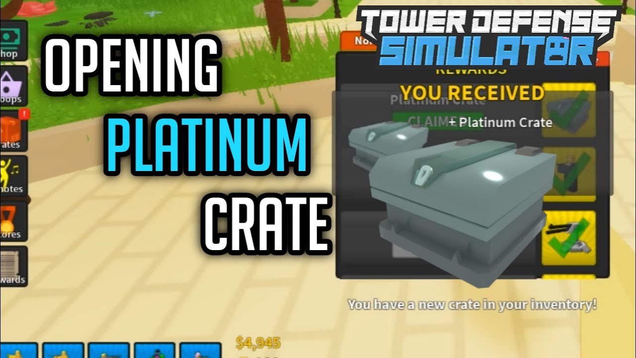 roblox tower defense platinum skins