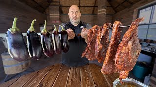 Two Variations of Eggplant Cooked for Barbecue!