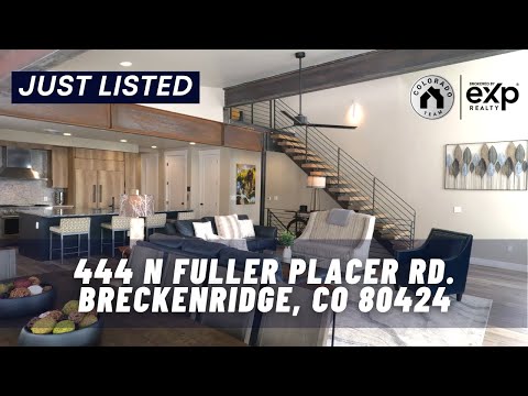 444 N Fuller Placer Rd, Breckenridge, CO home video tour