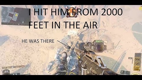 BO3 AIMBOT TRICKSHOTS(I HIT HIM FROM 2000 FEET IN THE AIR)MOD MENU