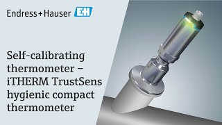Self-calibrating thermometer - iTHERM TrustSens hygienic compact thermometer
