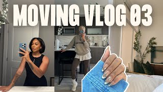 MOVING VLOG 03 📦  | unpacking, why I moved, grocery shopping, cooking, & more  | Faceovermatter