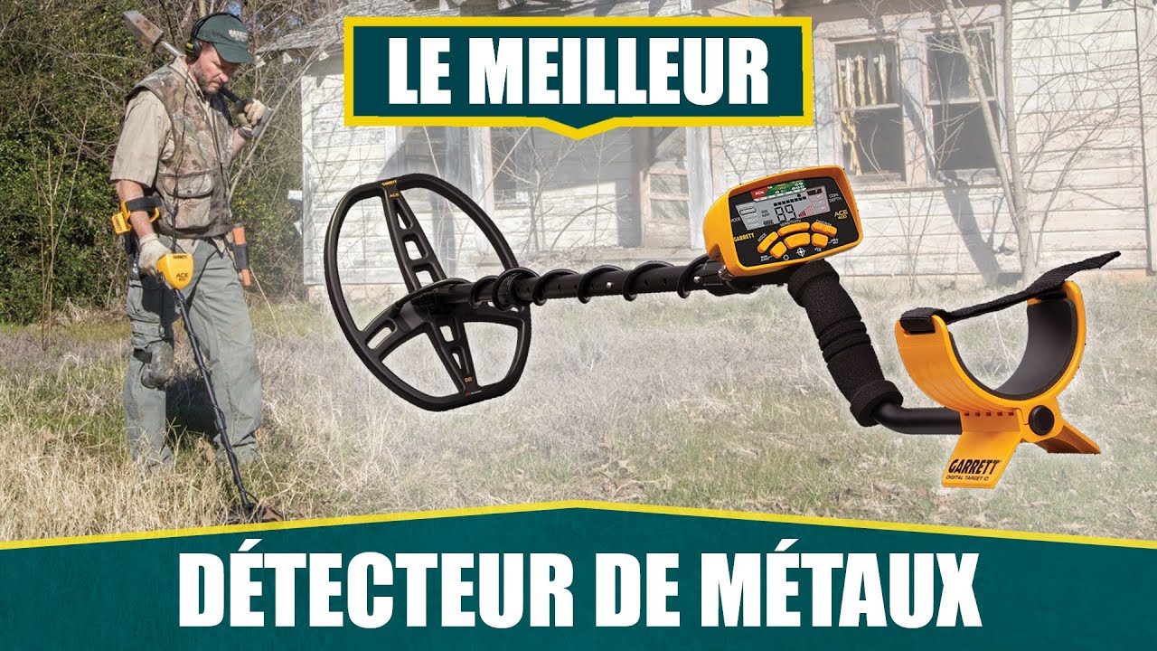 LE MEILLEUR DÉTECTEUR DE METAUX – GARRET ACE 400i 