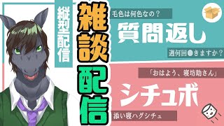 【雑談配信】獣医師として働き声優を目指すVtuberが質問・人生相談、なんでも答えます。【縦型配信】【EquuStream V#205】