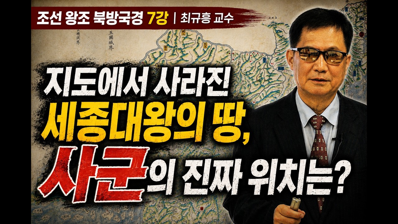 지도에서 사라진 세종대왕의 땅, 사군의 진짜 위치는? ㅣ 최규흥 교수의 조선 왕조 북방국경 7경