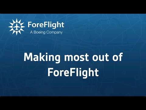 ForeFlight on Frequency: ForeFlight für Einsteiger