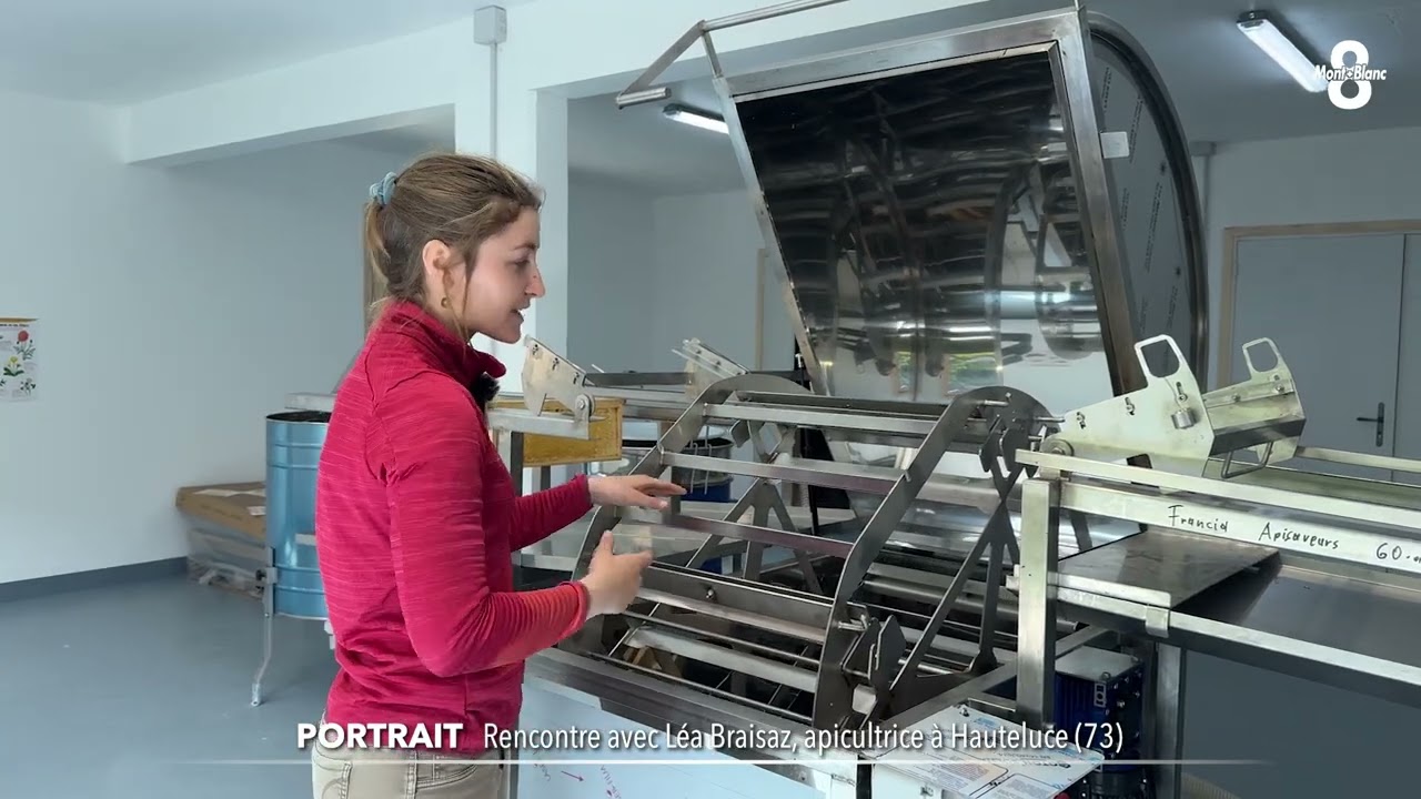 Rencontre avec Léa Braisaz, apicultrice à Hauteluce