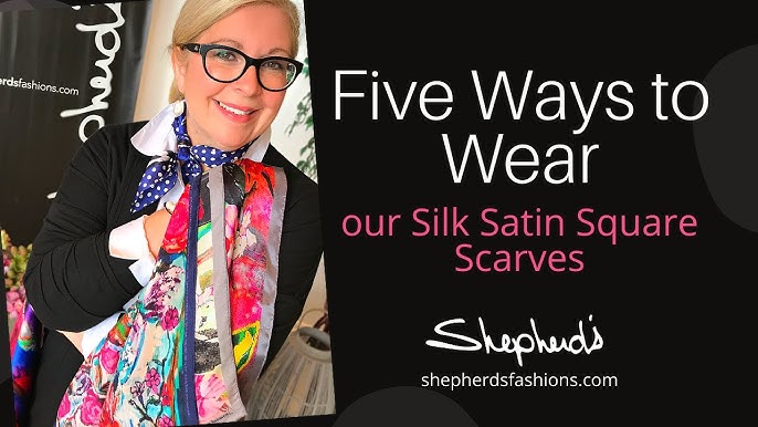 How To Tie a Scarf 6 Ways - Ski Country Antiques & Home