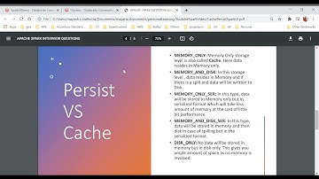 Cache VS Persist With Spark UI: Spark Interview Questions