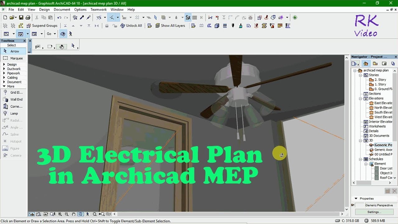 Basic Steps To Make 3d Electrical Plan Tutorial In Archicad Mep Electrical Plan How To Plan Tutorial Basic Steps To Make 3d Electrical Plan Tutorial In Archicad Mep Electrical Plan How To Plan Tutorial