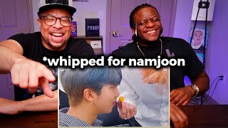 bts is whipped for namjoon reaction