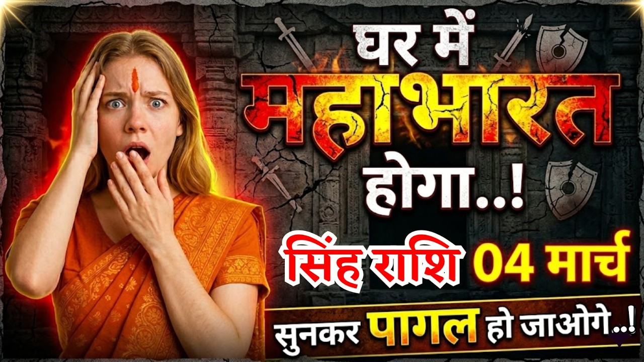 4 मार्च, सिंह राशि वालों सुनकर पागल हो जाओगे, Singh Rashi, आज का राशिफल